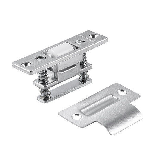 F75 C26D Heavy-Duty Roller Latch – Satin Chrome