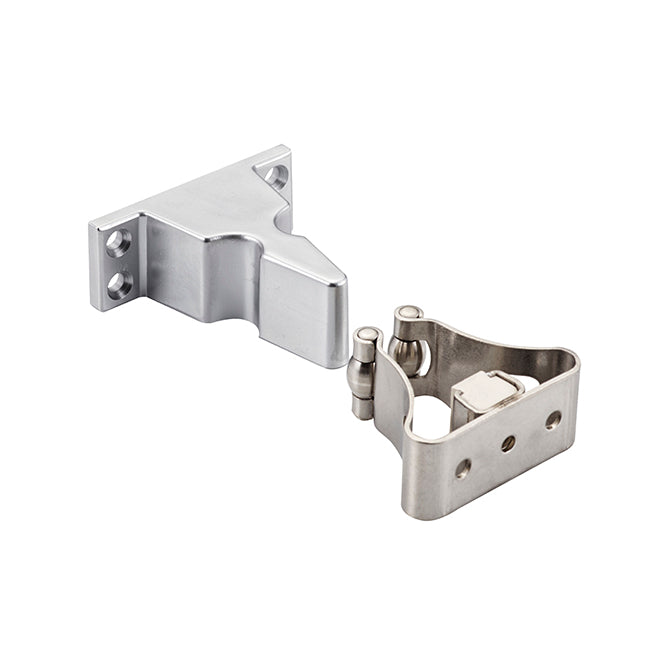 DC23D Friction Wall Mounted Door Stop & Holder – Satin Chrome