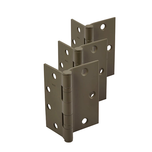 Dorex B73 CP Half-Surface Hinges – 4 1/2” – Prime Coated – Right Hand (Set of 3)