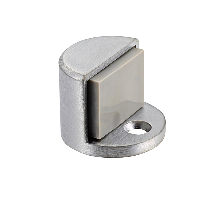 C230 C26D High-Low Spring-Loaded Floor Stop – Satin Chrome