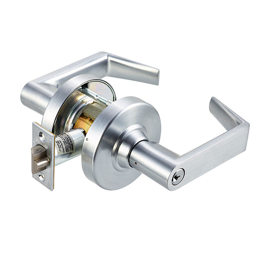 Schlage ND53PD RHO 626 Heavy-Duty Entry Lever – Satin Chrome