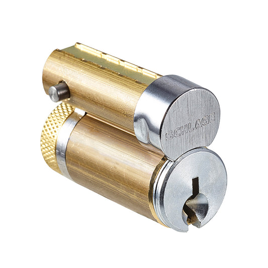 Schlage “C” Keyway Interchangeable Core Cylinder – Satin Chrome