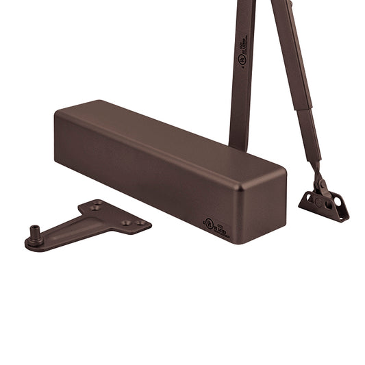 Dorex 1900 DU Heavy-Duty Door Closer – Dark Brown Powder Coated