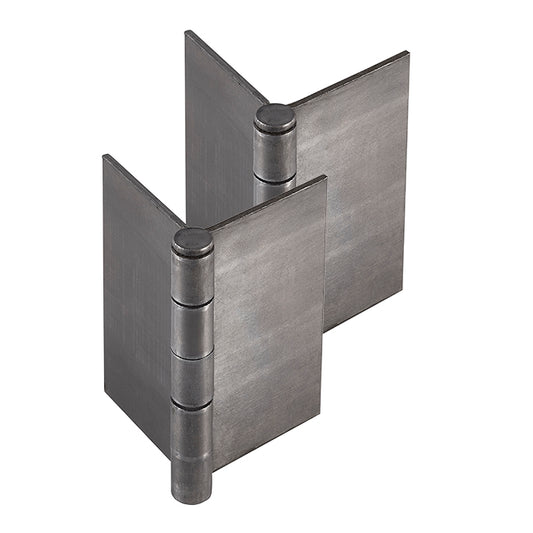 Weld On Steel Hinges – 4” X 4” – (Set of 2)