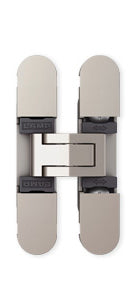 Sugatsune HES3D-70 DN Light-Duty Concealed Hinges – Dull Nickel (Set of 2)