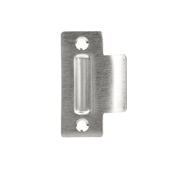 Dimpled T-Strike Plate C26D – Satin Chrome