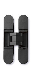 Sugatsune HES3D-90 BL Light-Duty Concealed Hinges – Matte Black (Set of 2)