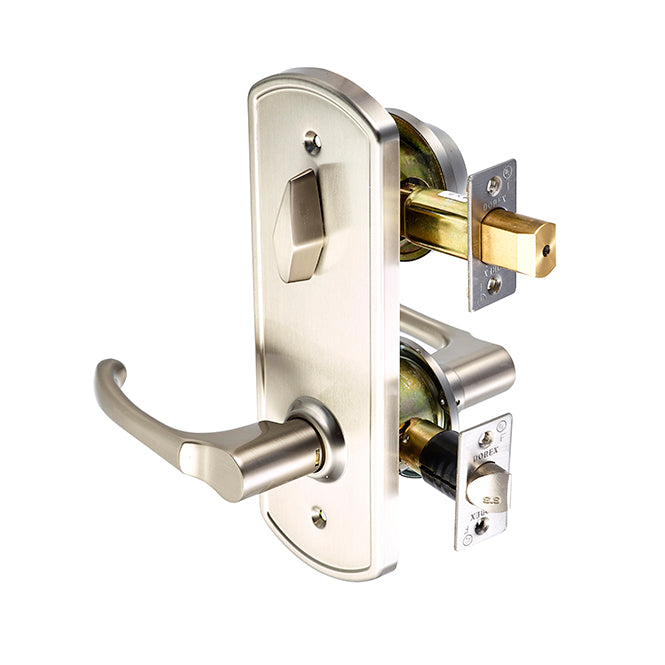 Dorex Interconnected Lock – Satin Nickel