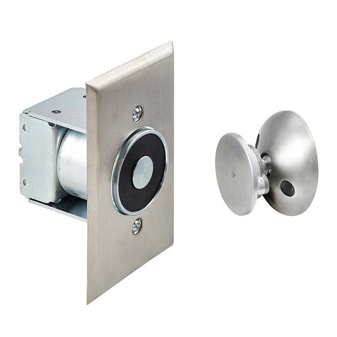 ABH 2400 C28 Flush Mount Magnetic Door Holder – Anodized Aluminum