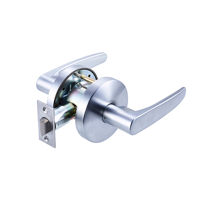 Dorex FS10 C26D Medium-Duty Passage Lever – Satin Chrome