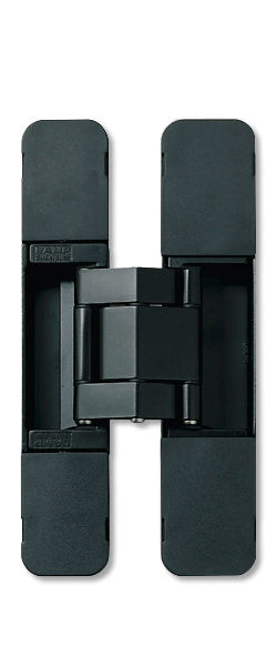 Sugatsune HES3D-120 BL Medium-Duty Concealed Hinges – Matte Black (Set of 2)