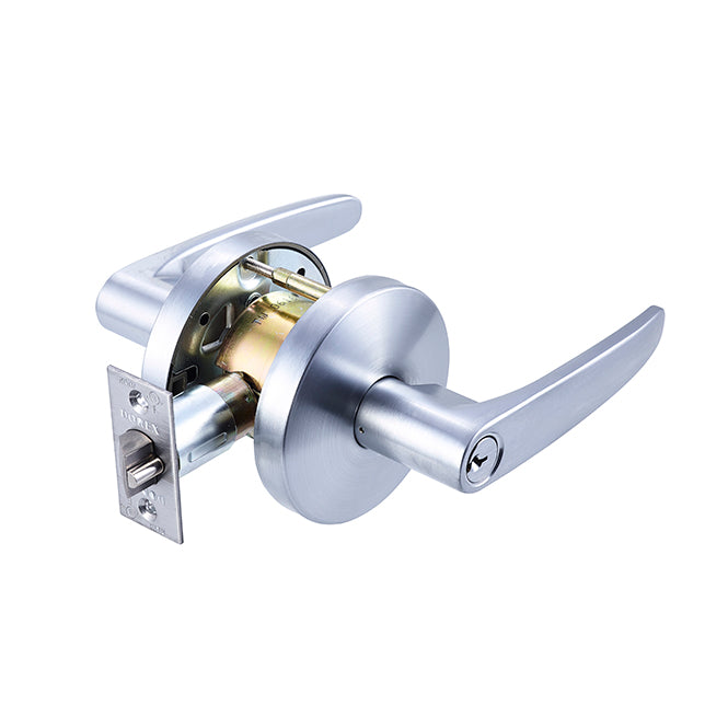 Dorex FS53 C26D Medium-Duty Entry Lever – Satin Chrome