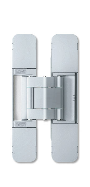 Sugatsune HES3D-120 DC Medium-Duty Concealed Hinges – Dull Chrome (Set of 2)