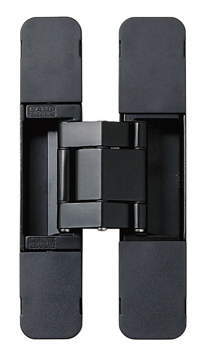 Sugatsune HES3D-E190-UL BL Heavy-Duty Concealed Hinges – Matte Black (Set of 2)