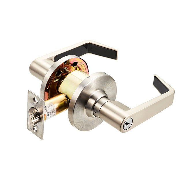 Dorex EM70 Medium-Duty Classroom Lever – Satin Nickel