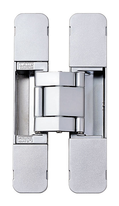 Sugatsune HES3D-E190-UL DC Heavy-Duty Concealed Hinges – Dull Chrome (Set of 2)