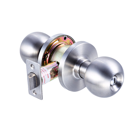 Dorex GX1B42 C32D Heavy-Duty Privacy Knob – Stainless Steel