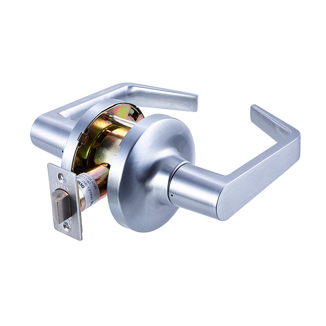 Dorex GX1L10 C26D Heavy-Duty Passage Lever – Satin Chrome