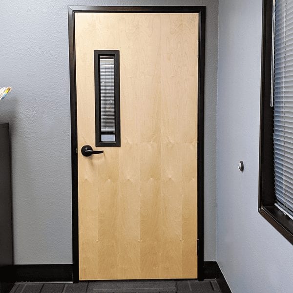 Commercial Wood Door with Glass