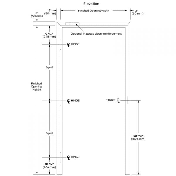 KD Masonry Frame