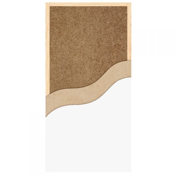 Paint Grade Primed MDF Solid Core Wood Door
